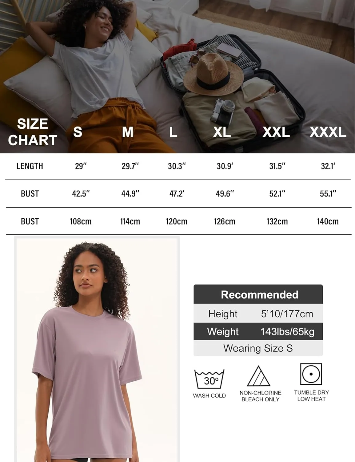 1/5 Pack Workout Oversized T Shirts for Women, Short Sleeve Plus Size Baggy Dry Fit Athletic Gym Shirts Tops Tees