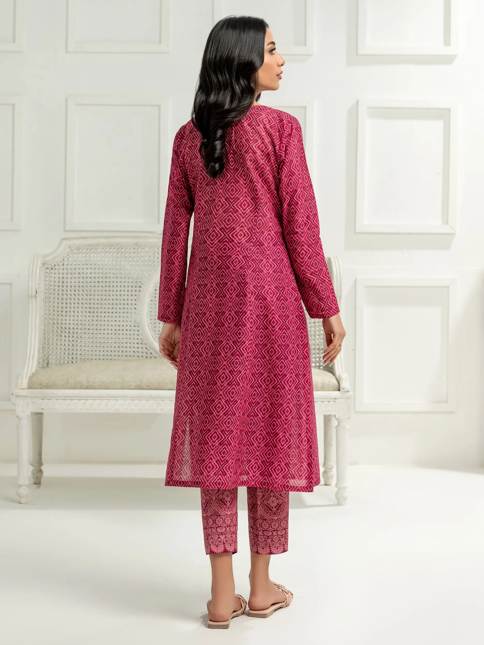 2 Piece Lawn Suit-Printed (Unstitched)