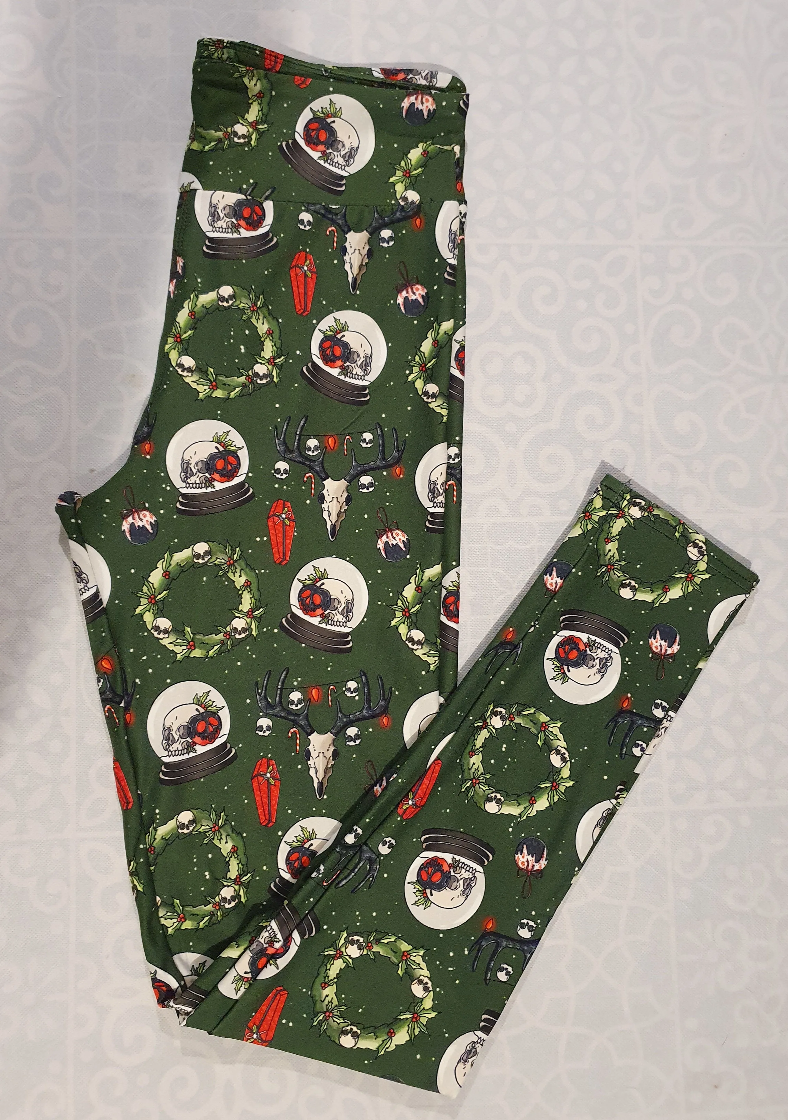 24/7 Full Length Leggings – Skully Christmas