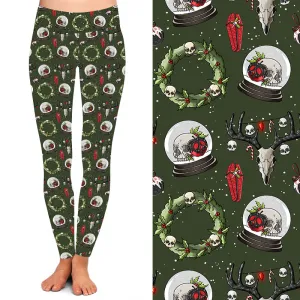 24/7 Full Length Leggings – Skully Christmas