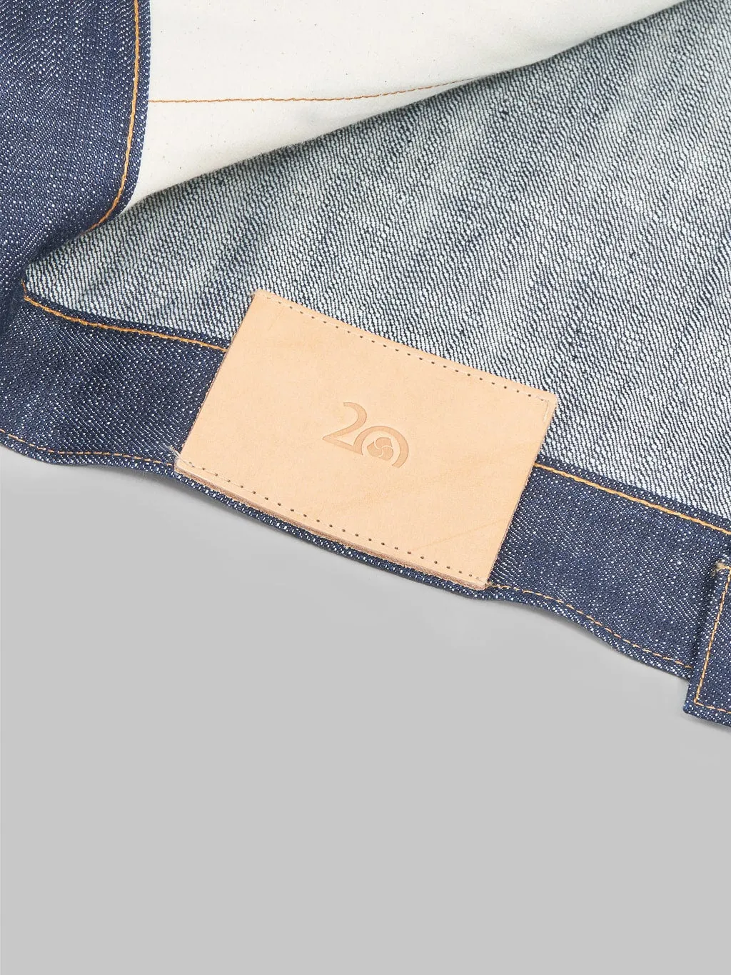 3sixteen DJ-102xn  20th Anniversary "Natural Indigo" Type 3s Denim Jacket