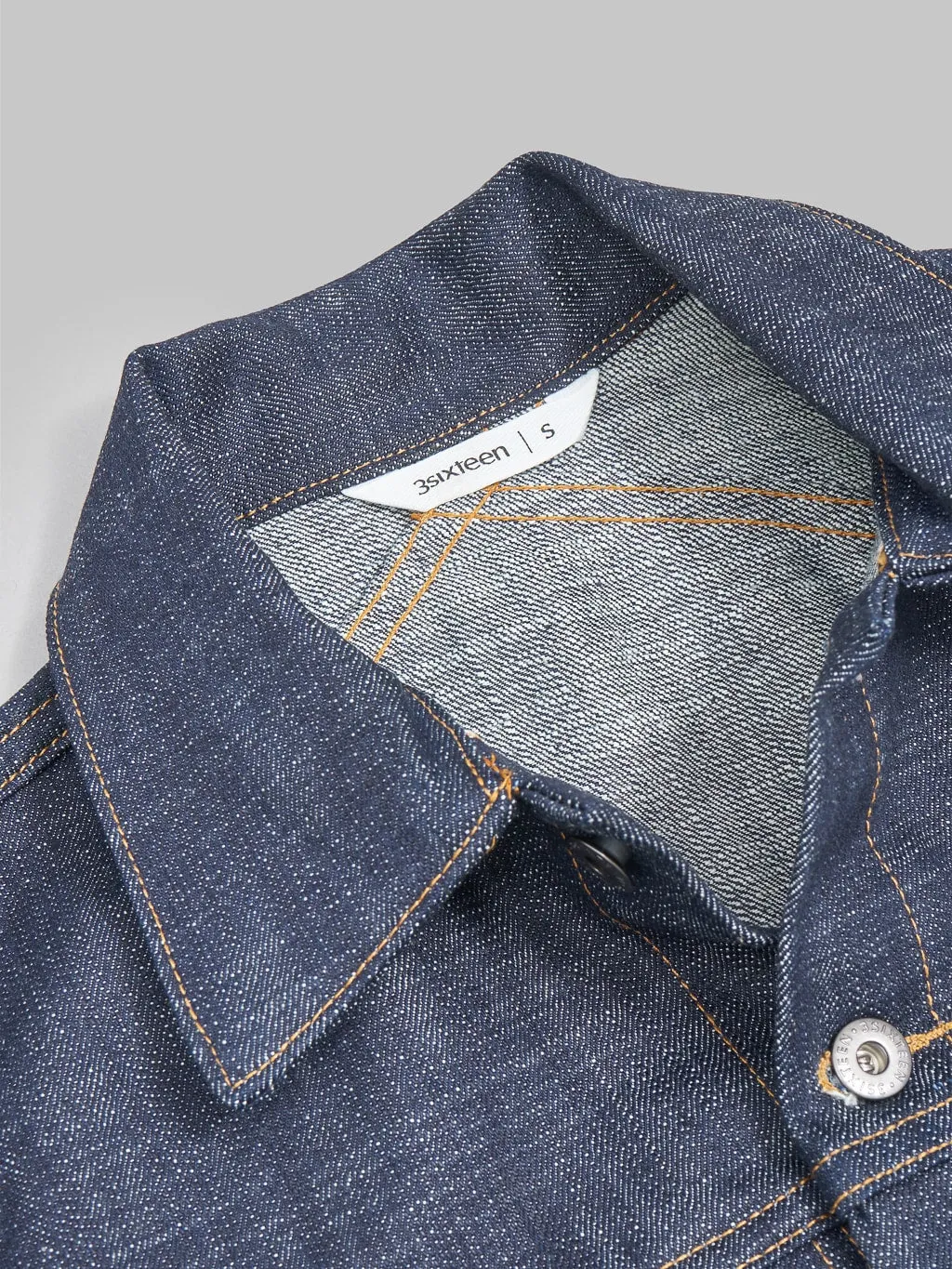 3sixteen DJ-102xn  20th Anniversary "Natural Indigo" Type 3s Denim Jacket