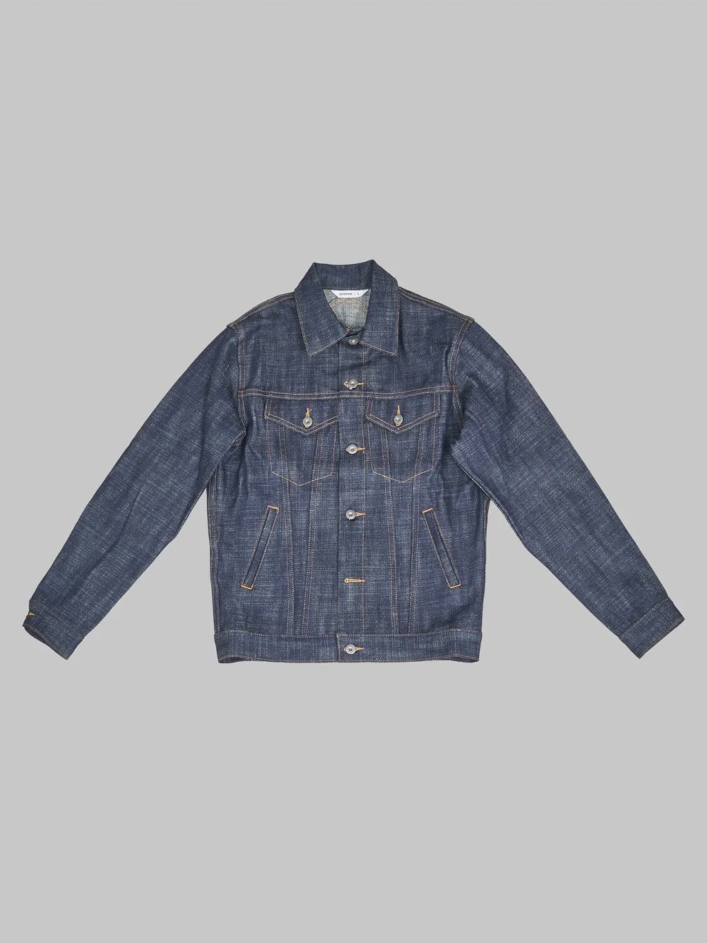 3sixteen DJ-102xn  20th Anniversary "Natural Indigo" Type 3s Denim Jacket