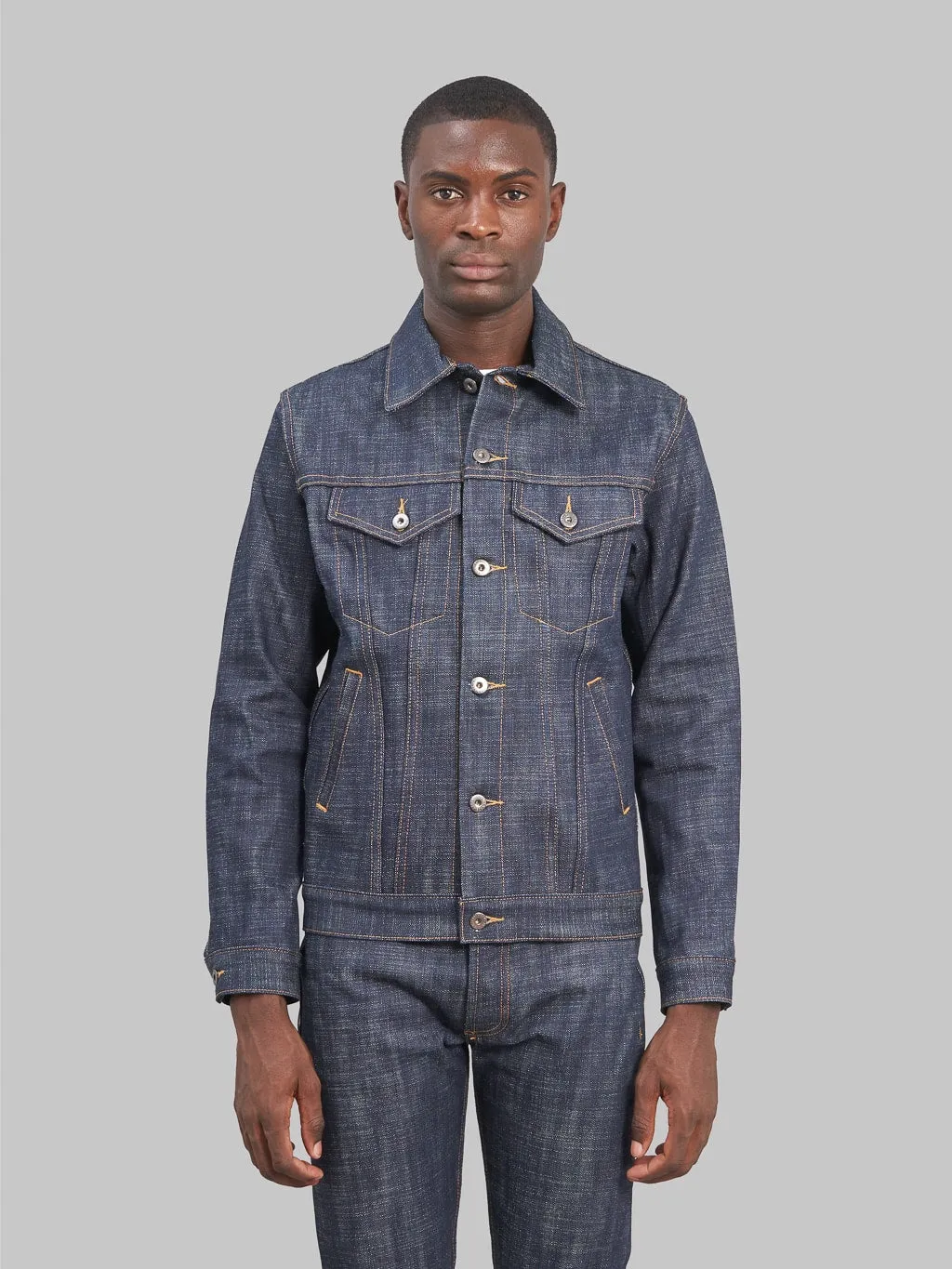 3sixteen DJ-102xn  20th Anniversary "Natural Indigo" Type 3s Denim Jacket