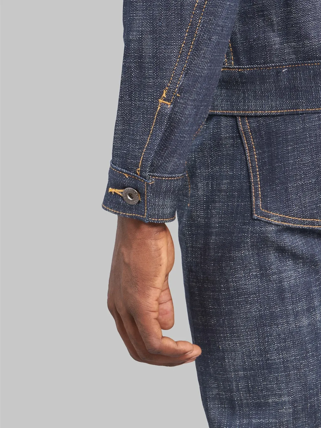 3sixteen DJ-102xn  20th Anniversary "Natural Indigo" Type 3s Denim Jacket