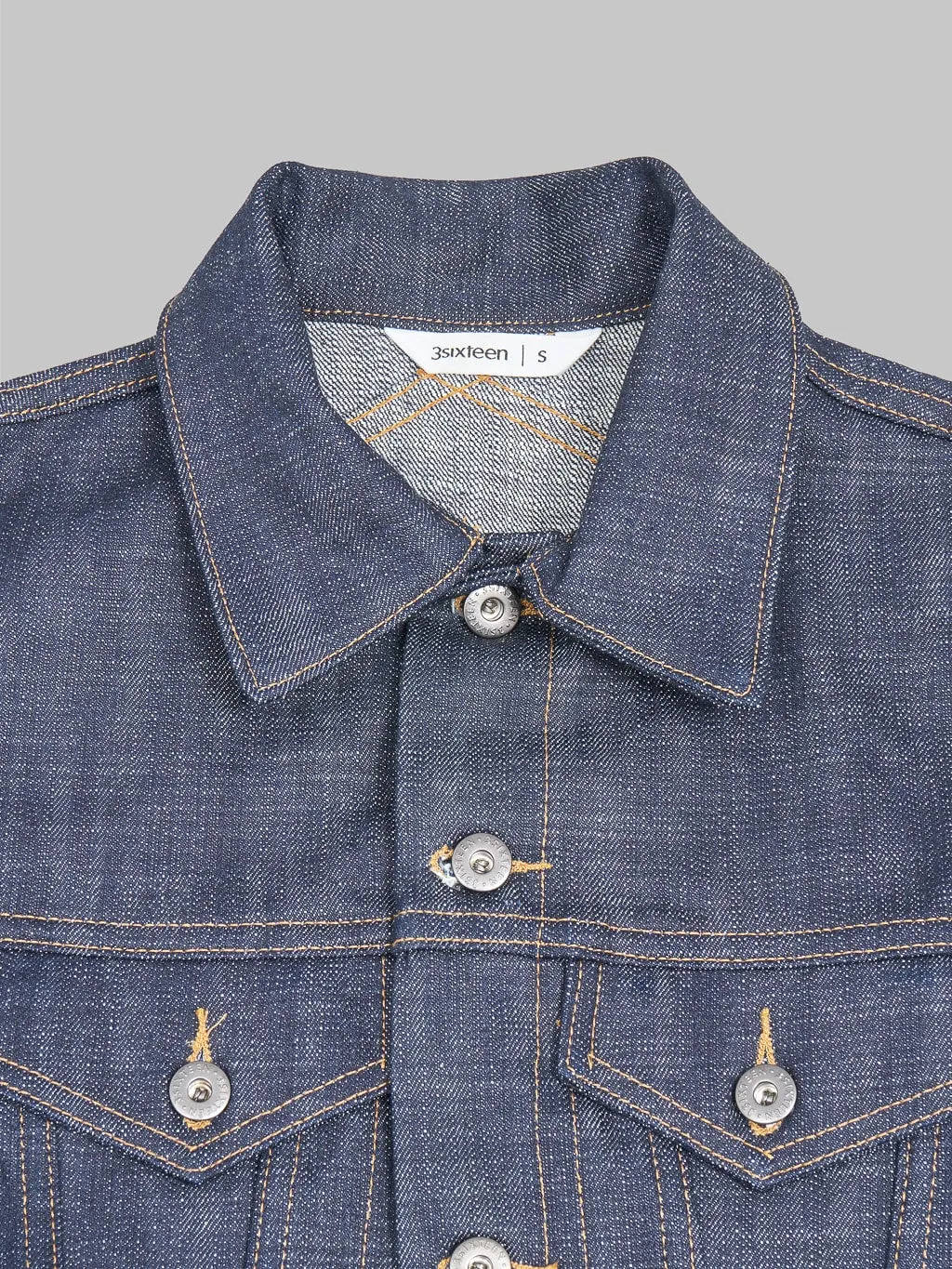 3sixteen DJ-102xn  20th Anniversary "Natural Indigo" Type 3s Denim Jacket
