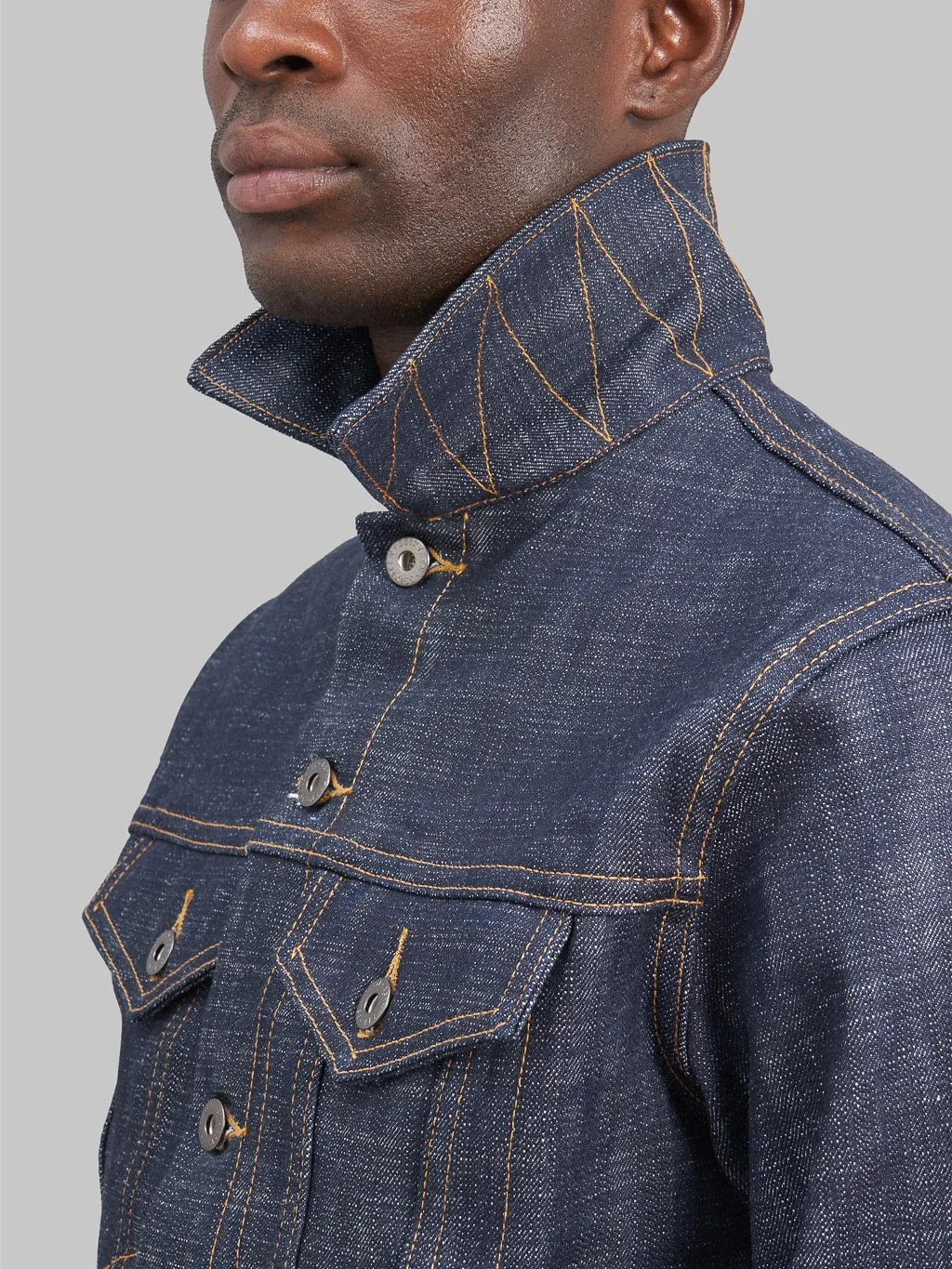 3sixteen DJ-102xn  20th Anniversary "Natural Indigo" Type 3s Denim Jacket