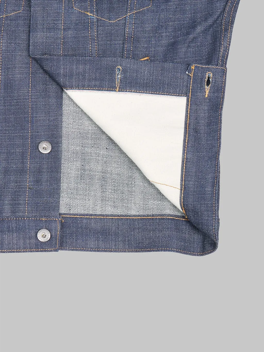 3sixteen DJ-102xn  20th Anniversary "Natural Indigo" Type 3s Denim Jacket