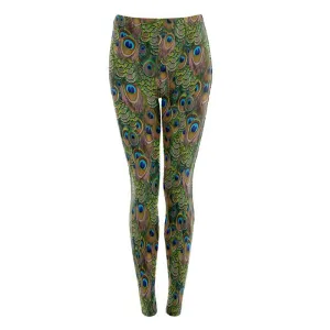 Active Leggings in Peacock