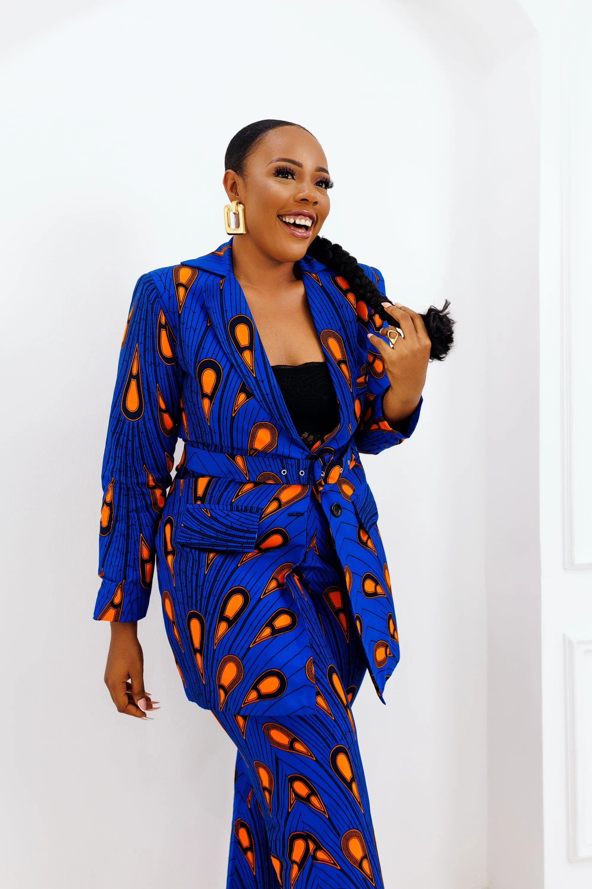 AFRICAN PRINT LERATO PANTSUIT TROUSERS