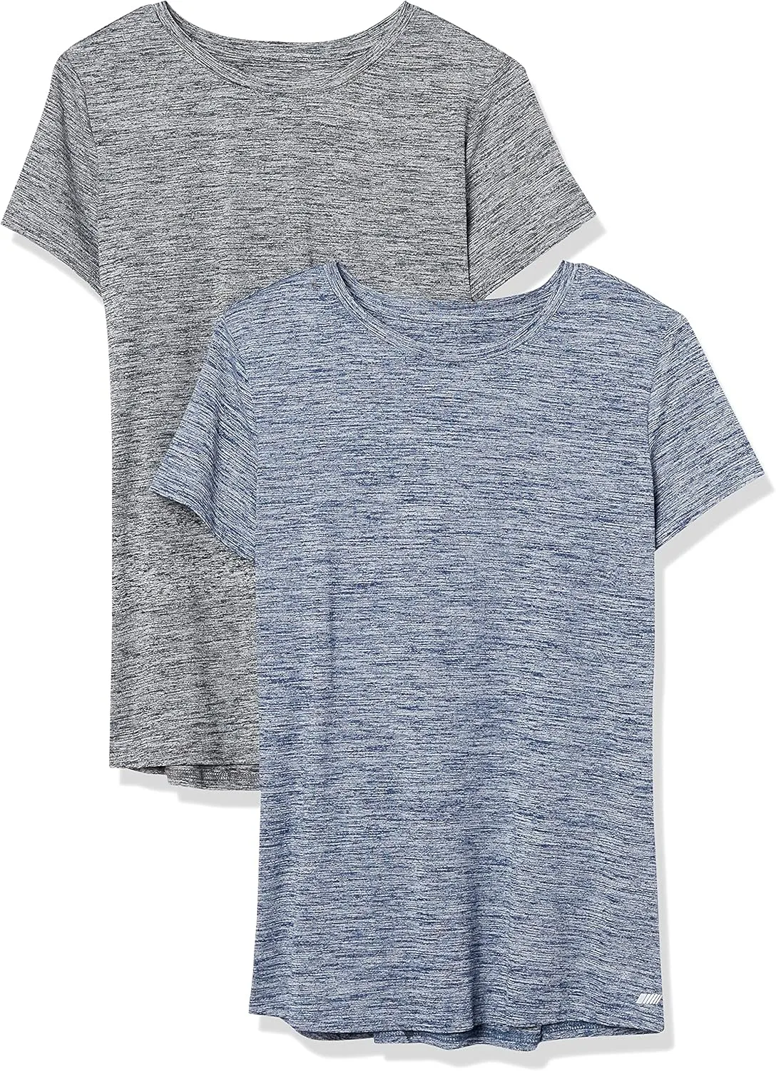 Amazon Essentials Women's Active Quick Dry Tech Stretch Short-Sleeve Crewneck T-Shirt (Available in Plus Size), Multipacks