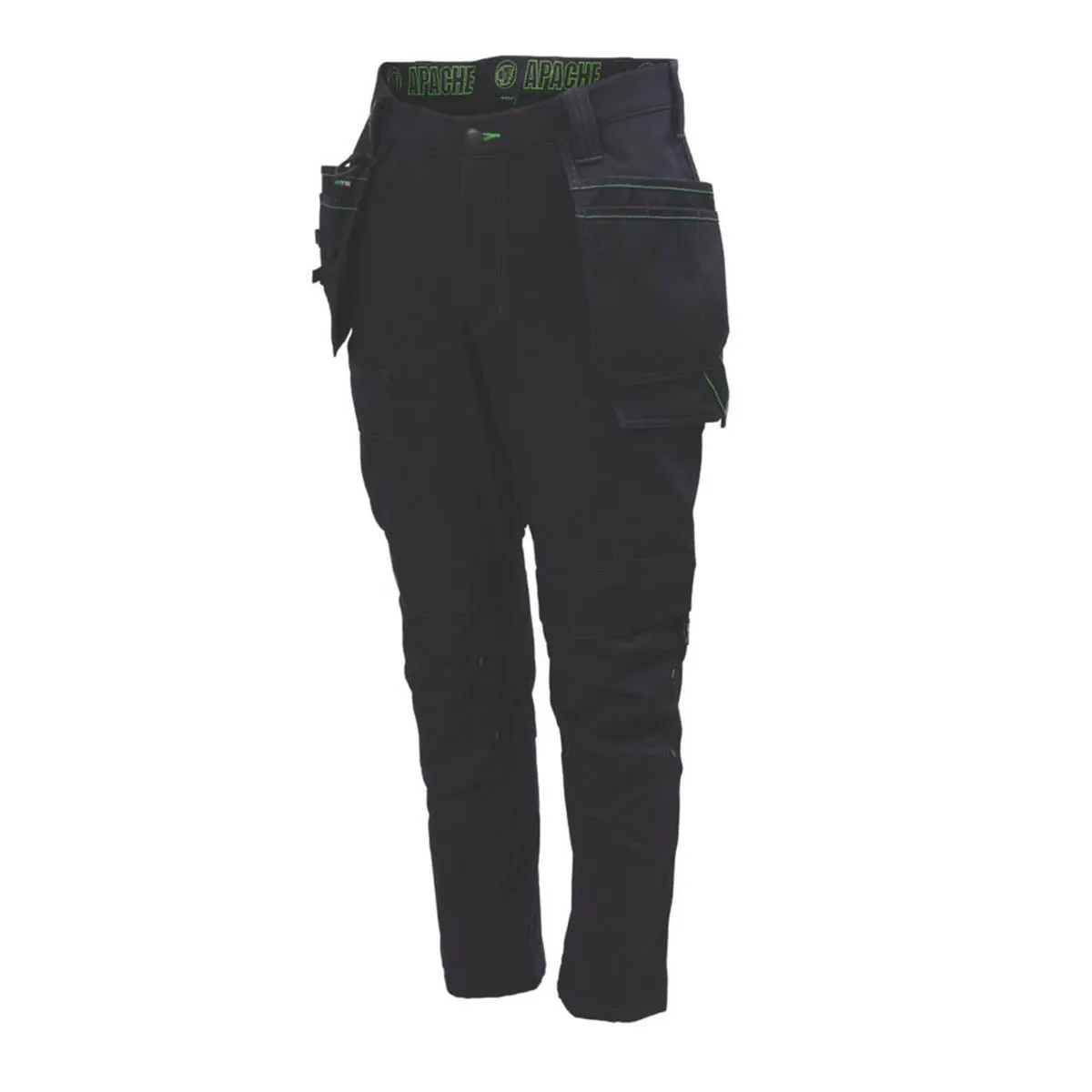 Apache Calgary Stretch Trouser Black 32" W 29" L
