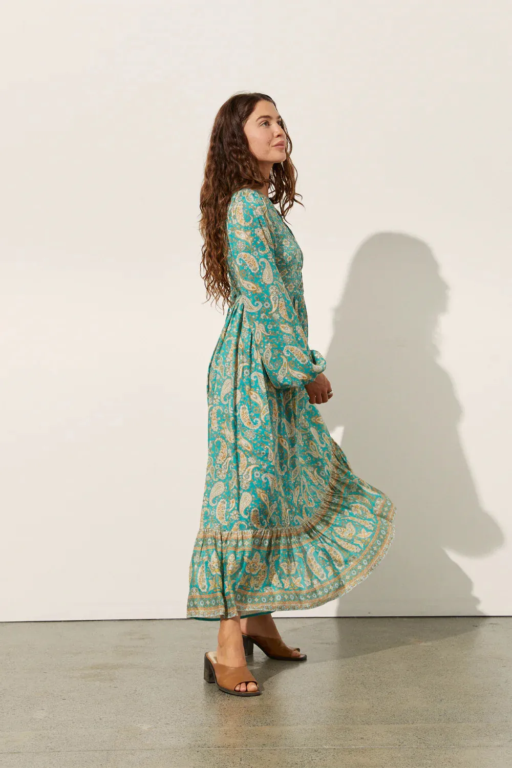 Arnhem Oman Sundress in Forest