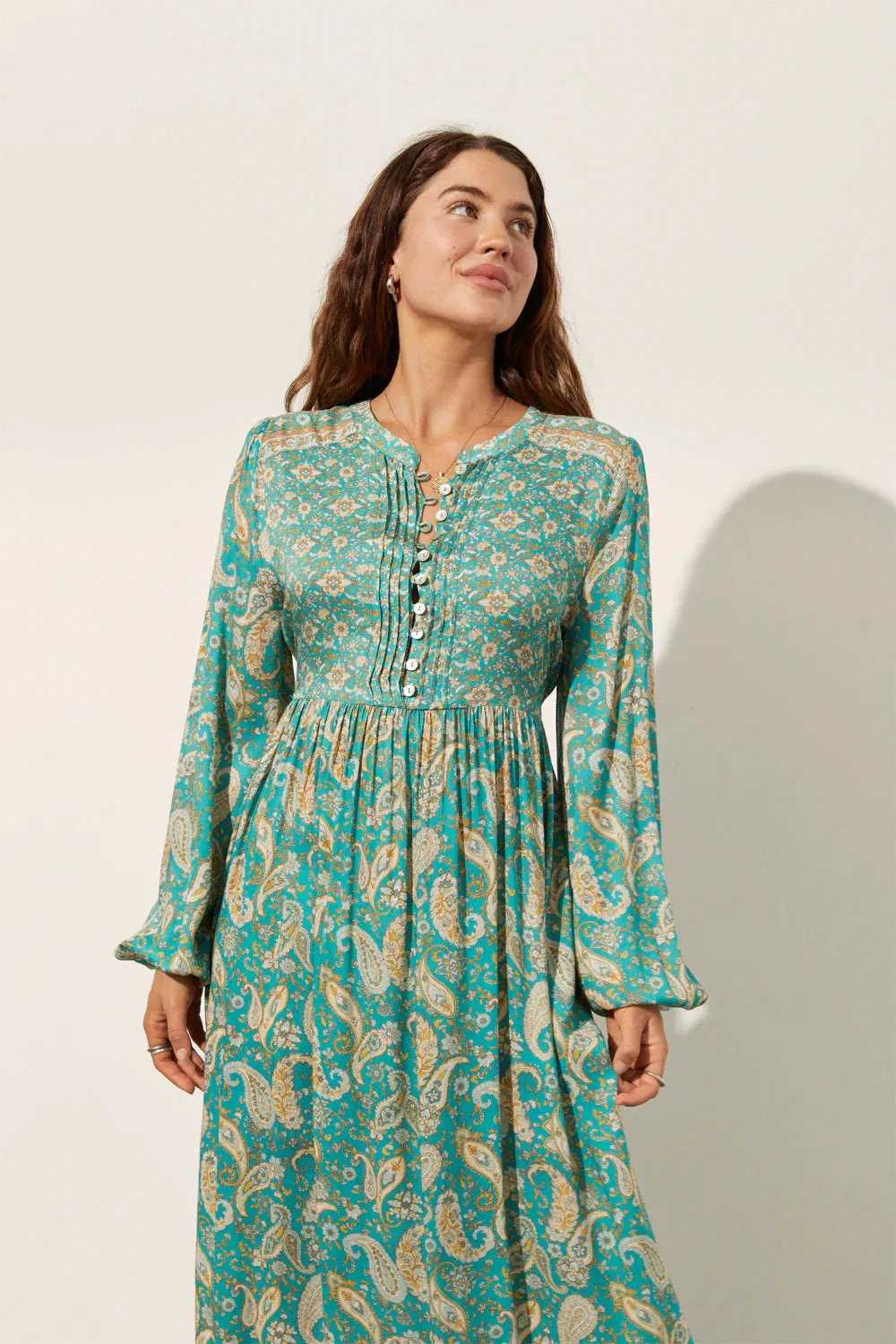 Arnhem Oman Sundress in Forest