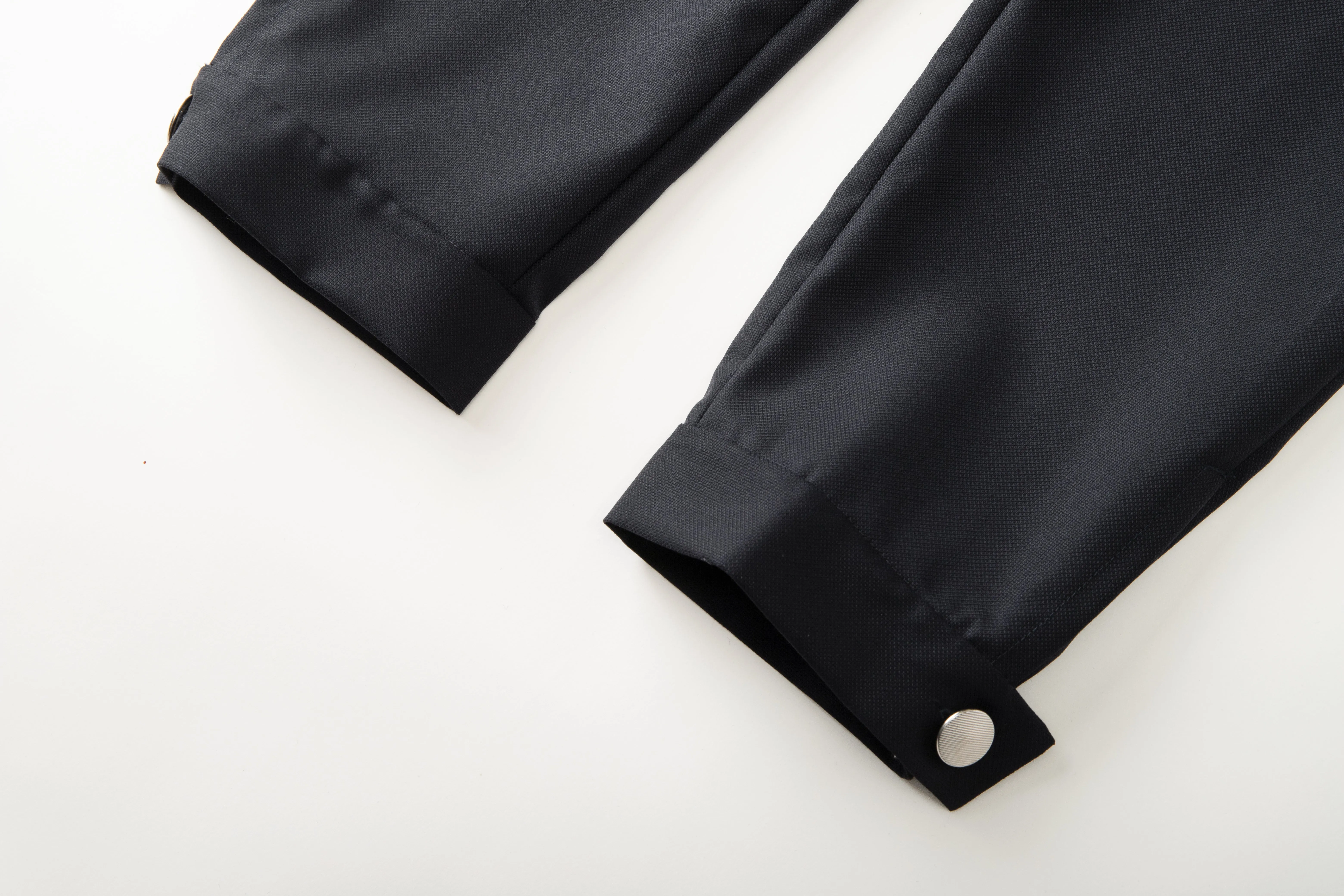 Belt-loop Slim-cut Trousers