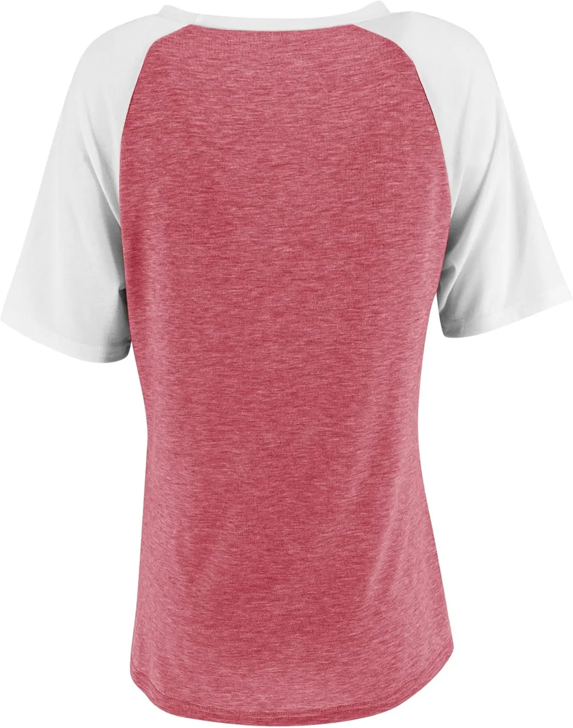 Bingerlily Women's Casual T-Shirts 3/4 Sleeve Color Block Cute Tops Comfy Blouses