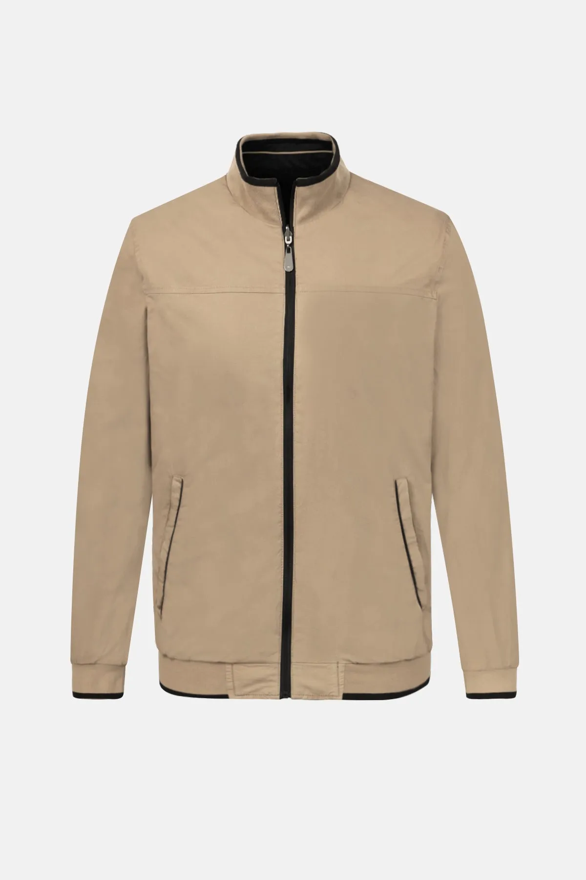 Black & Khaki double-face Jacket