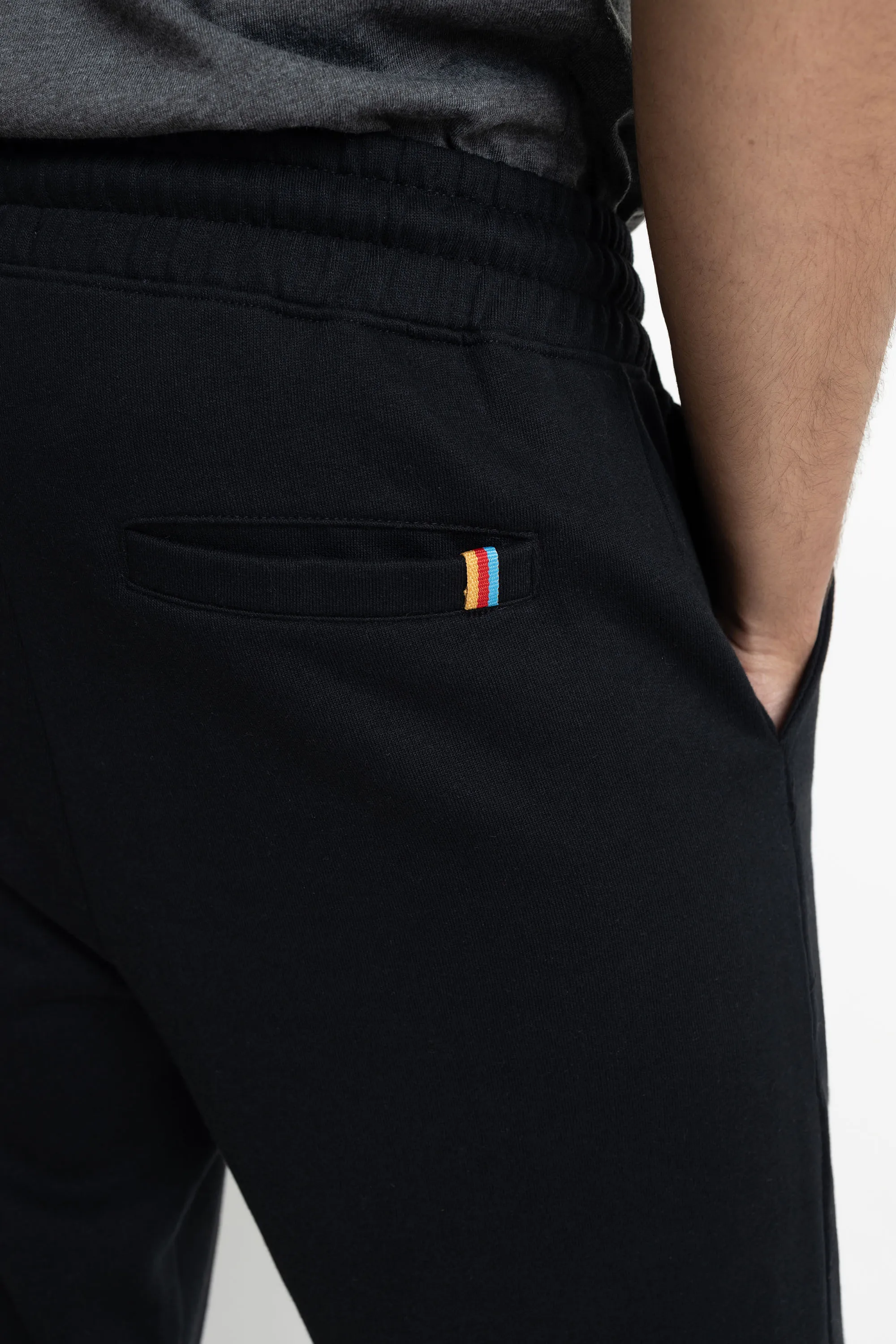 Black Pull Up Trousers