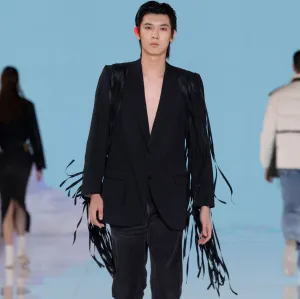 Blazer Long Fringe