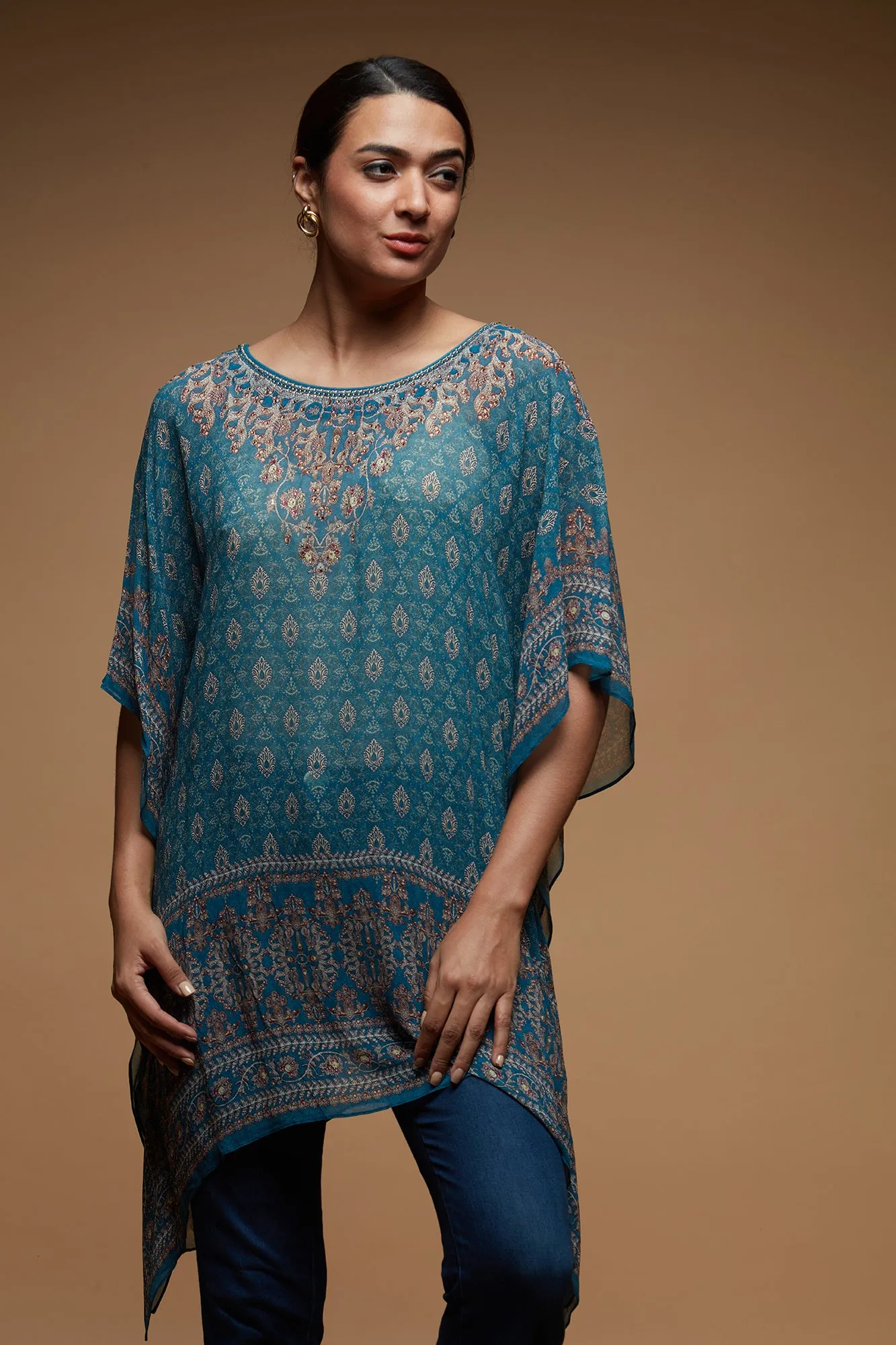 Blue Short Farasha