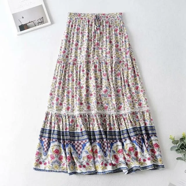 BOHEMIAN LONG BEACH SKIRT