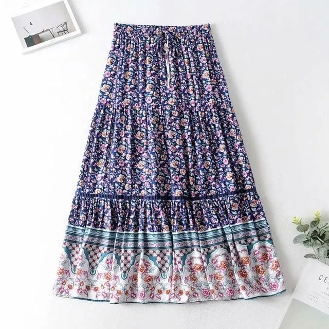 BOHEMIAN LONG BEACH SKIRT