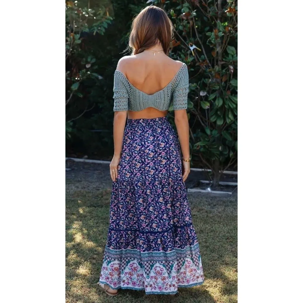 BOHEMIAN LONG BEACH SKIRT