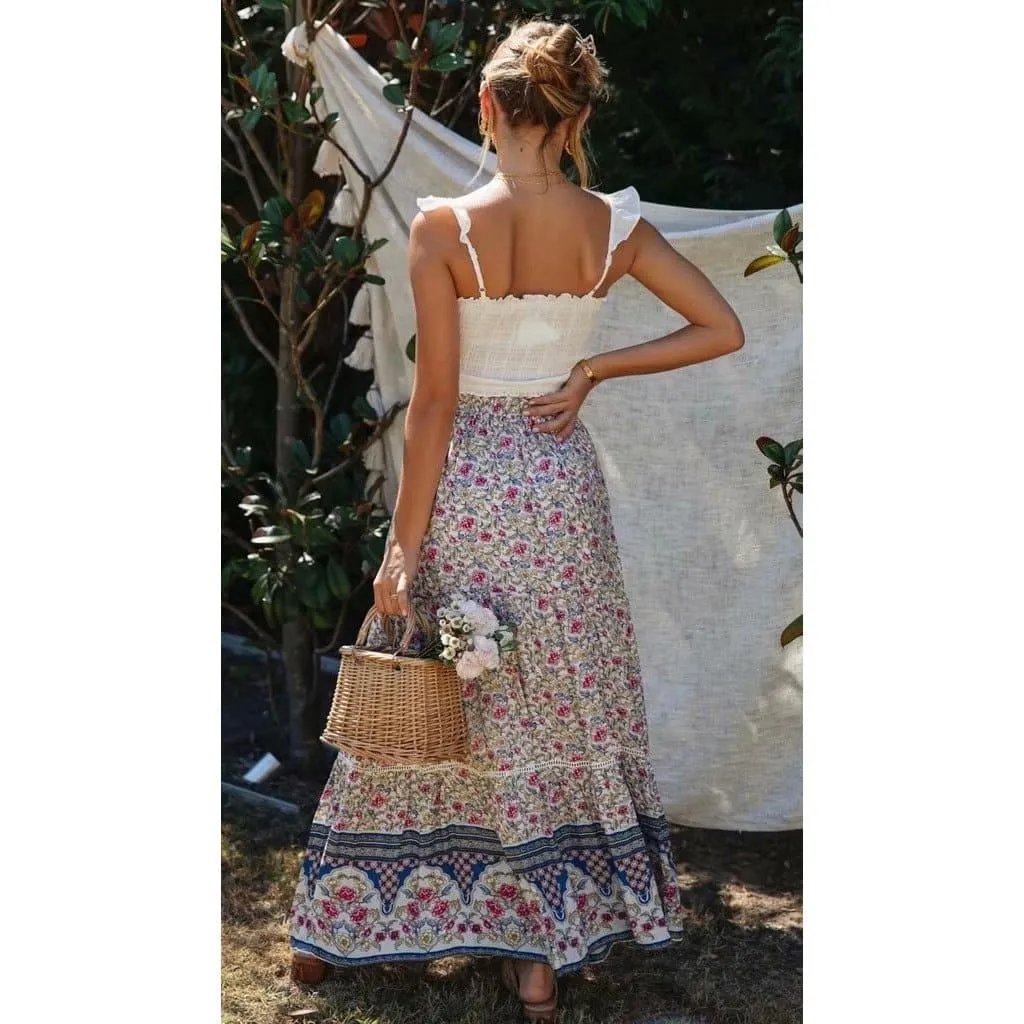 BOHEMIAN LONG BEACH SKIRT