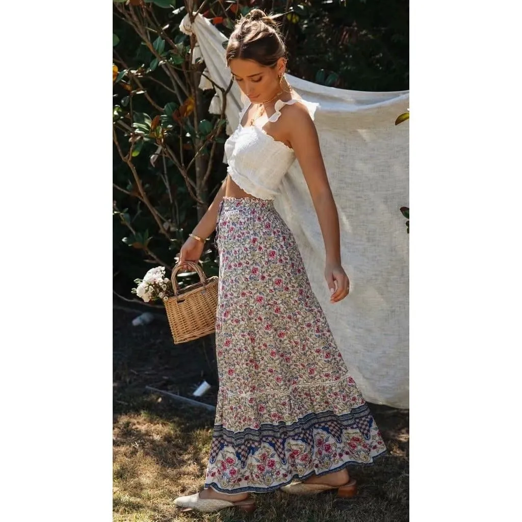 BOHEMIAN LONG BEACH SKIRT