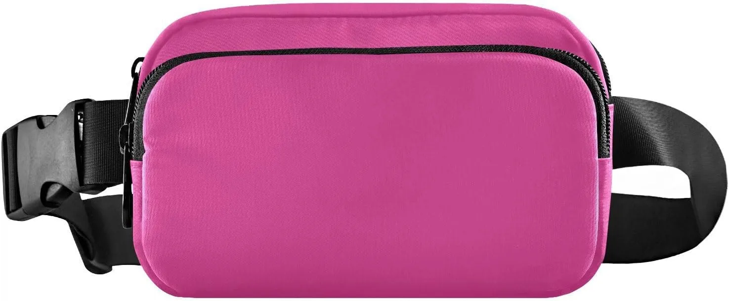 Camellia Stylish Waterproof Fanny Pack Crossbody Bags for Women, Mens Pouch Bag, Travel Waist Bag