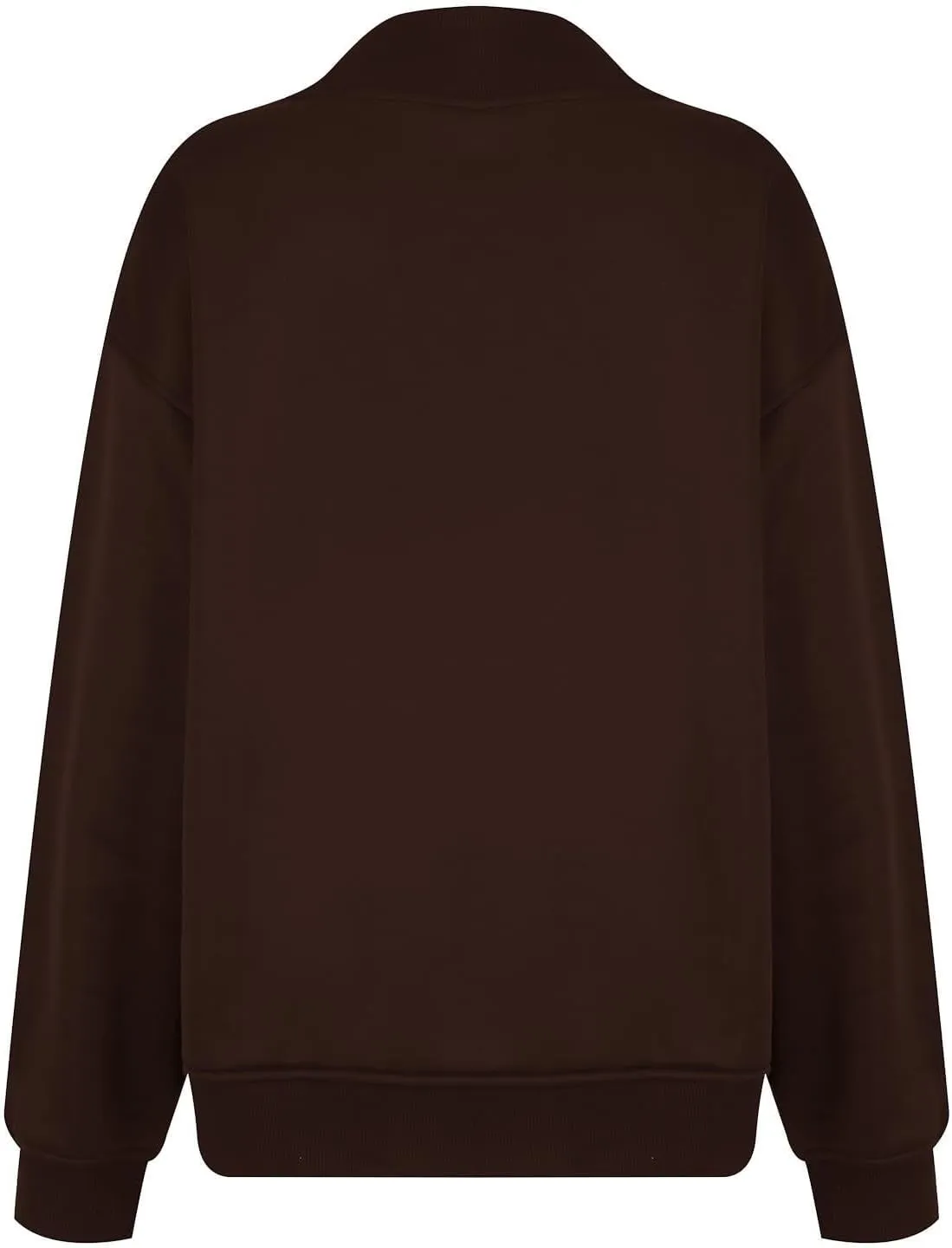 Ceboyel Fall Sweatshirts For Women 2023 Oversized Pullover Shirts High Neck Long Sleeve Tops Y2K Trendy Fashion Clothing
