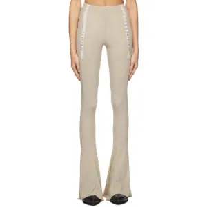Charlotte Knowles Beige Ghater Trousers