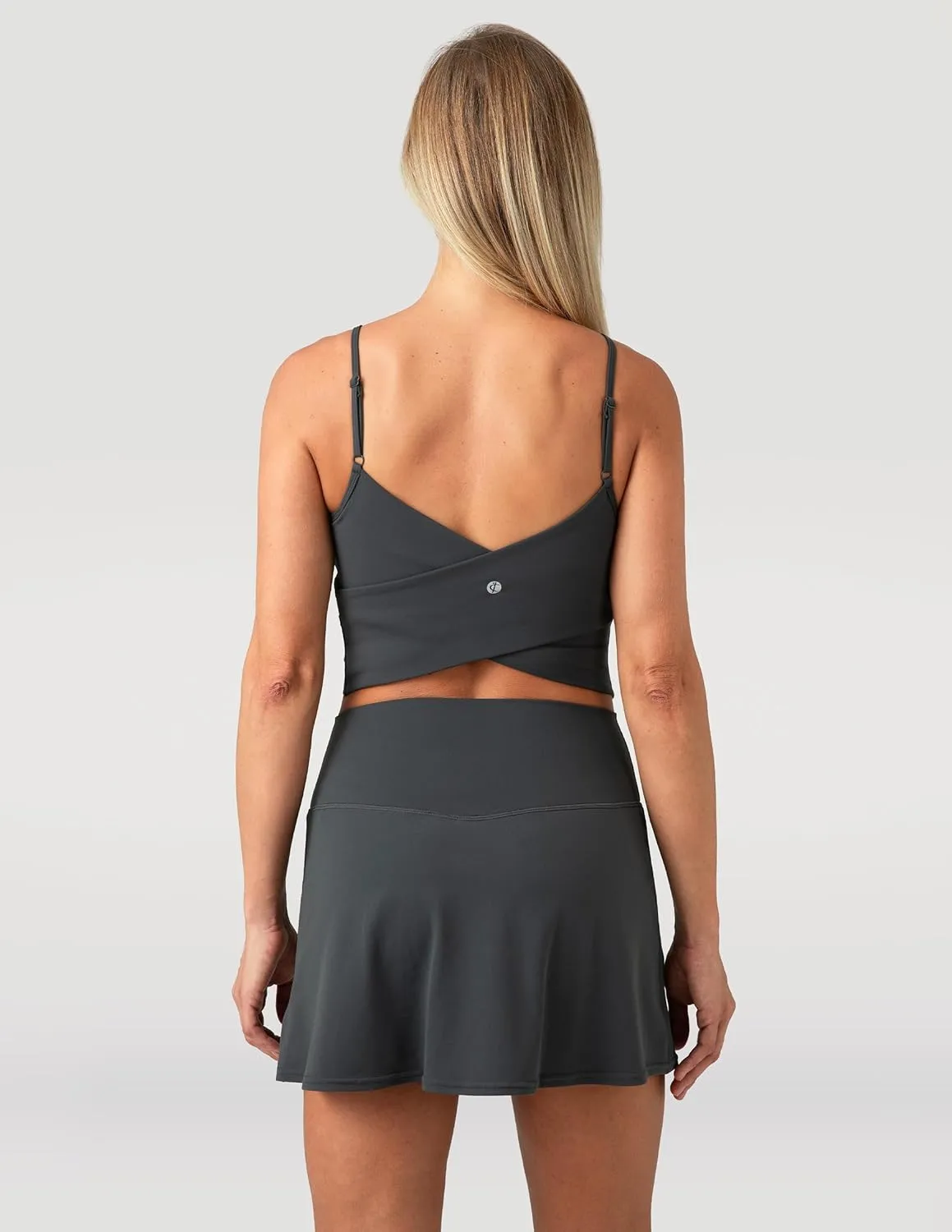Colorfulkoala Dreamlux Skirts for Women High Rise Athletic Golf Tennis Skorts Built-in Shorts with Pockets