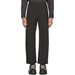 Craig Green Black Uniform Trousers