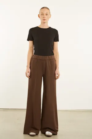 Dark Chocolate City Wide Leg Pants