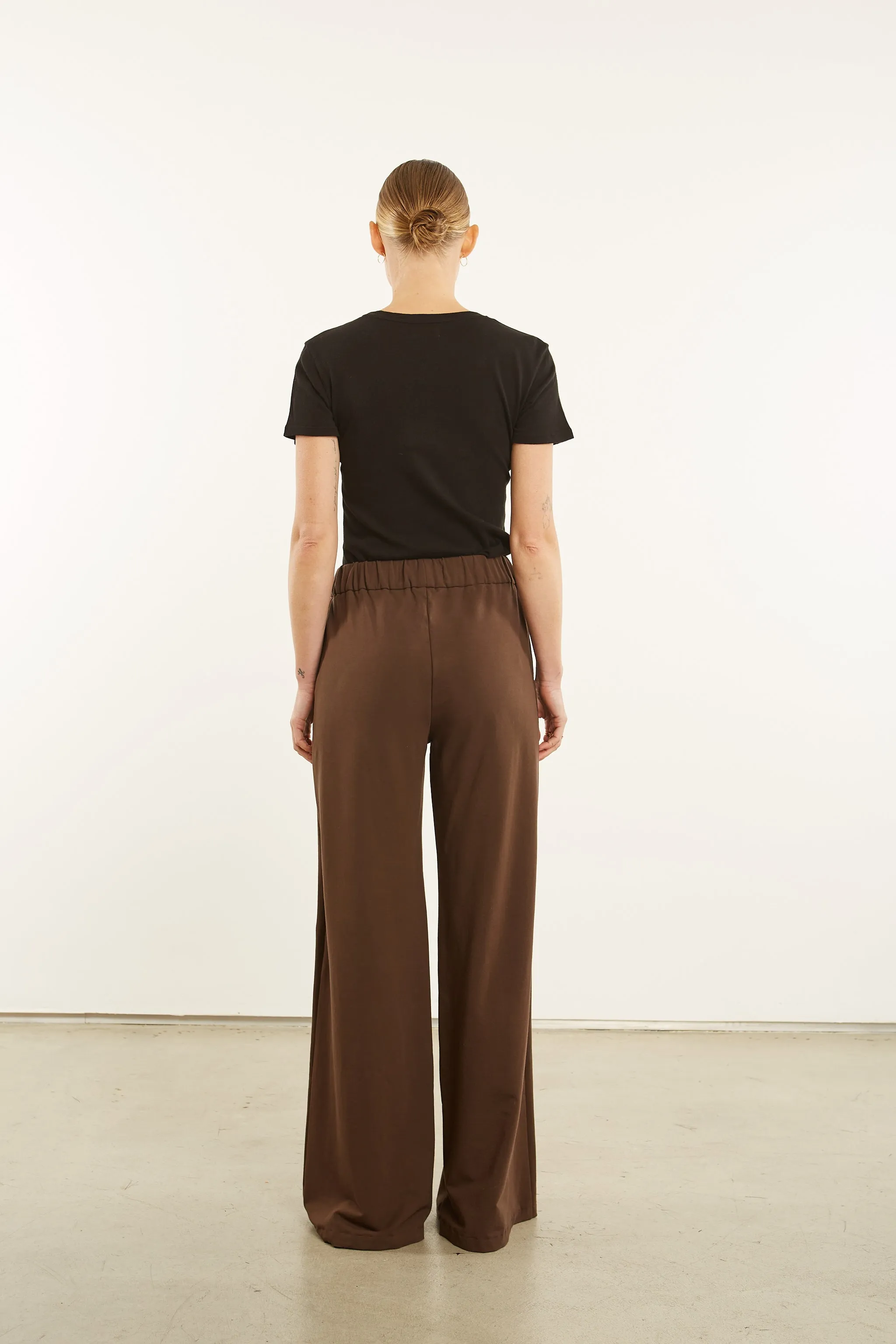 Dark Chocolate City Wide Leg Pants