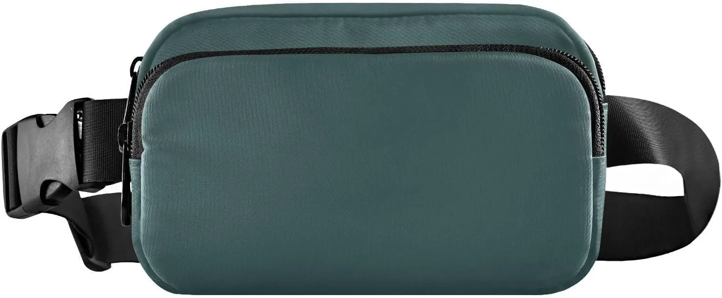 Dark Slate Gray Stylish Waterproof Women Fanny Pack Crossbody, Waist Pouch Bag for Women, Travel Fanny Pack