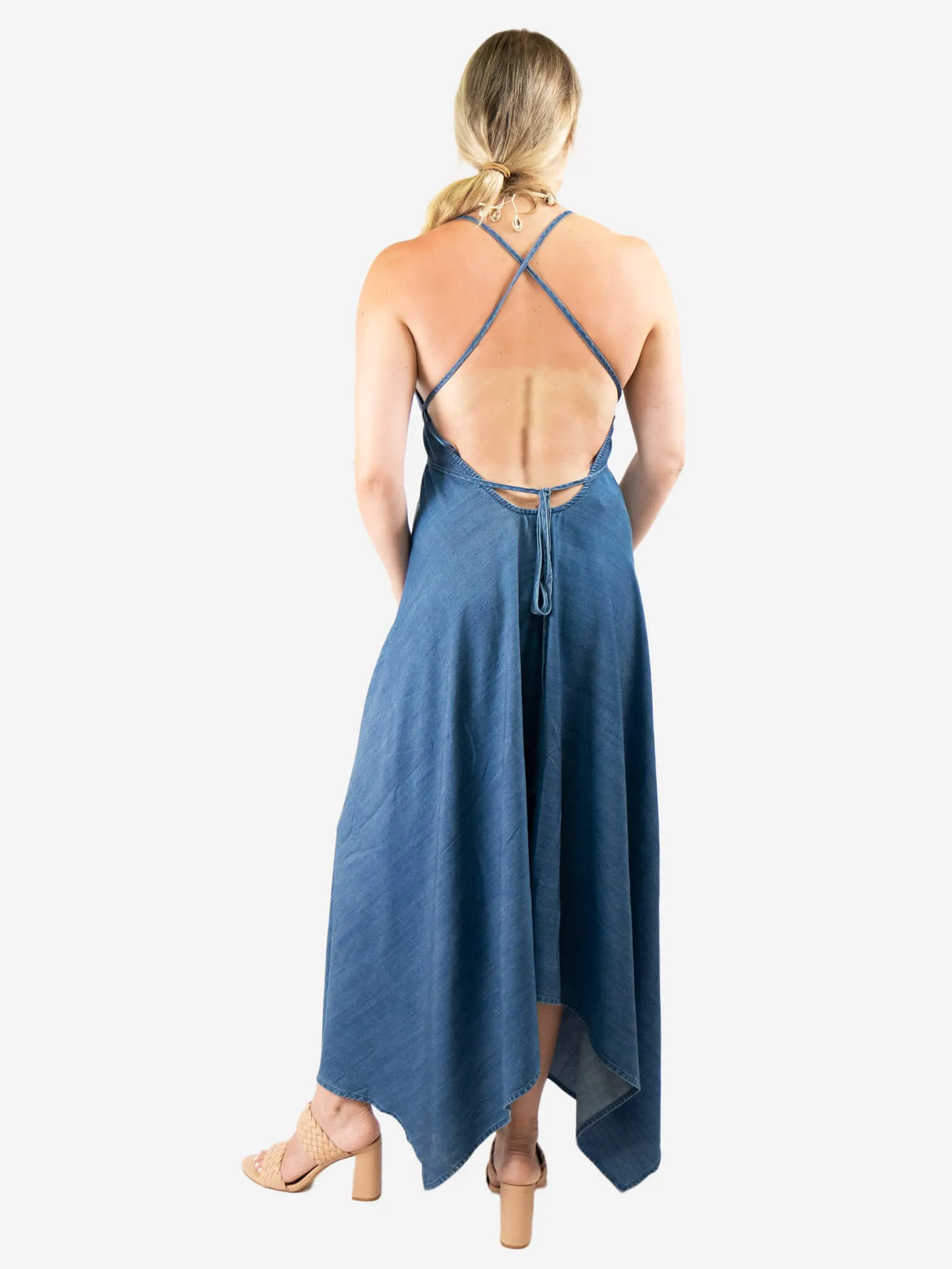 Denim Dreams Maxi Dress