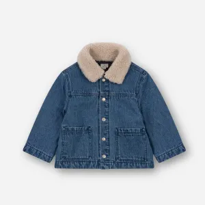 Denim Sherpa Jacket