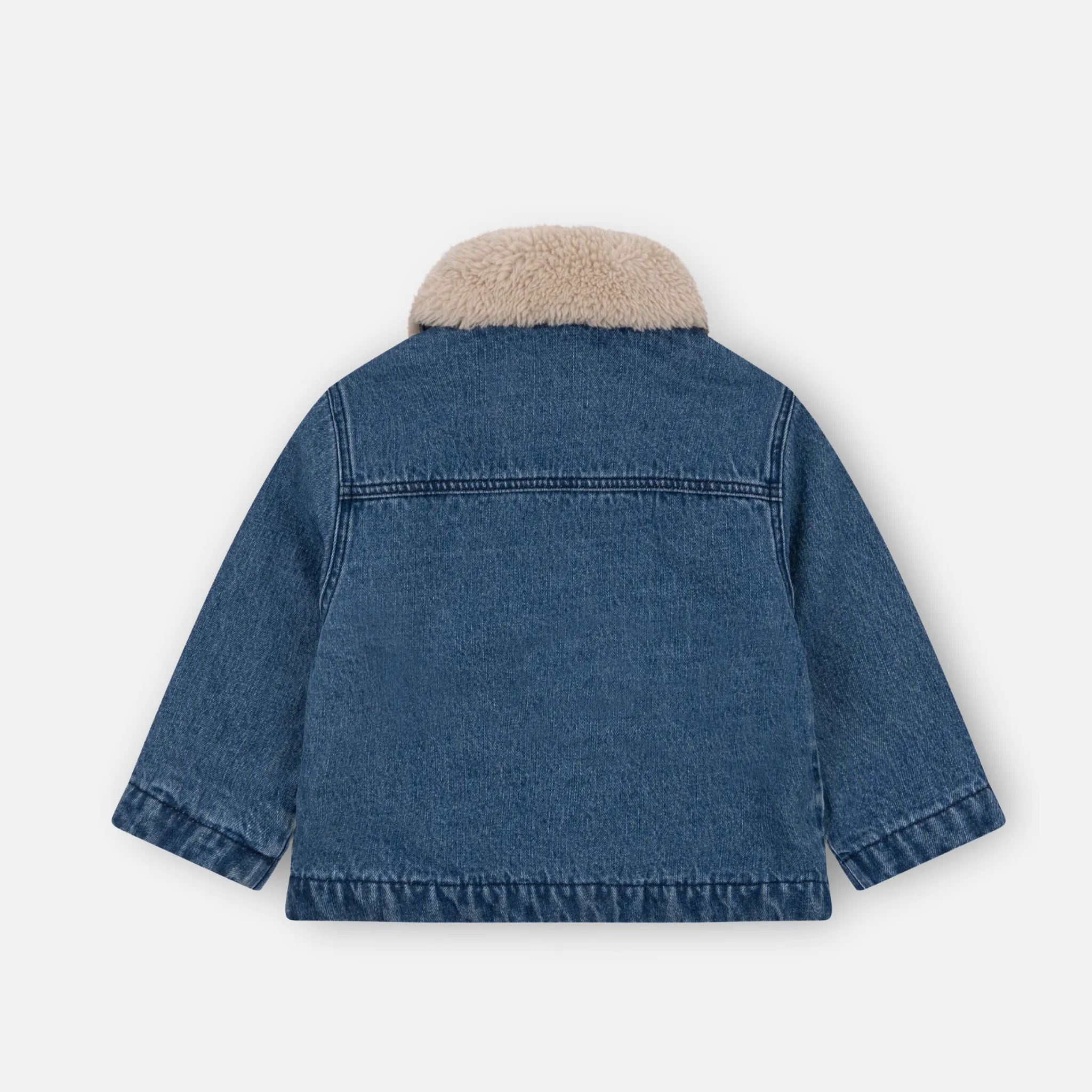 Denim Sherpa Jacket