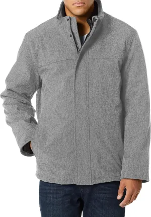Dockers Men's 3-in-1 Soft Shell Systems Jacket with Fleece Liner