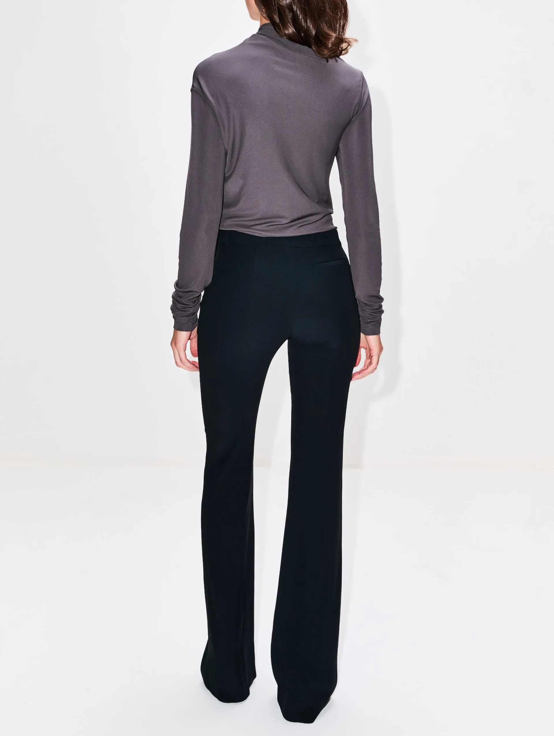 Draped Jersey Top