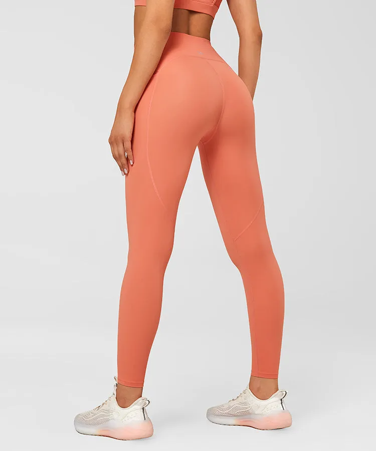 Echo High-Waisted Pockets Running Leggings 26"| Women's High Support Leggings