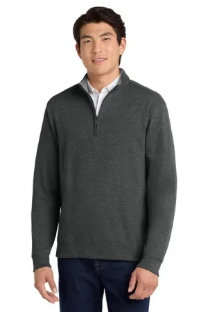 EMBROIDERED - K807 - Port Authority® Men's Interlock 1/4-Zip Sweater