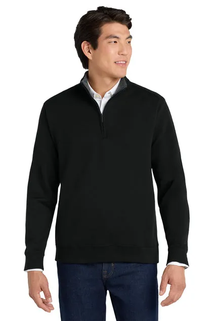 EMBROIDERED - K807 - Port Authority® Men's Interlock 1/4-Zip Sweater