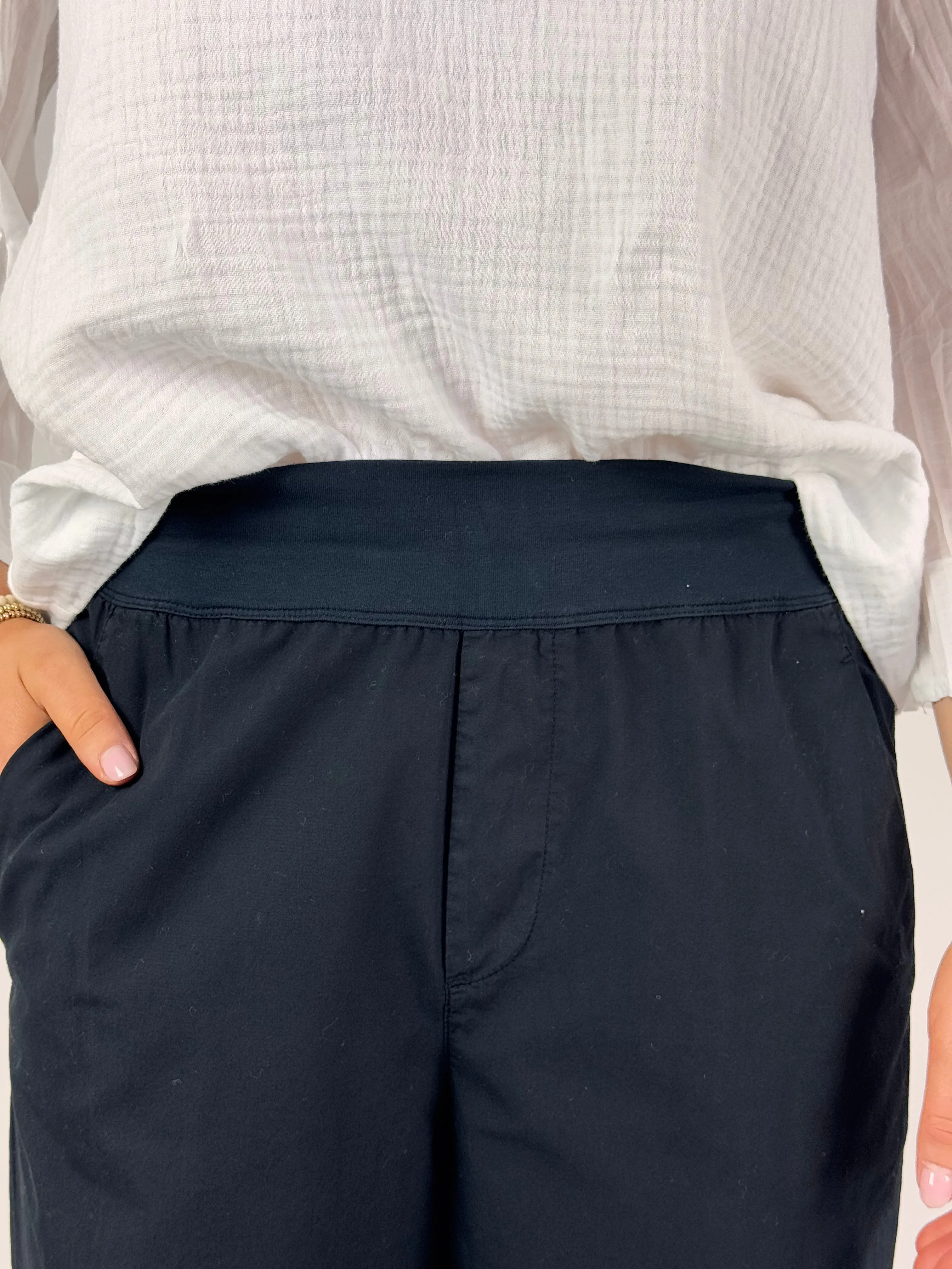 European Culture 07AU Trousers Navy