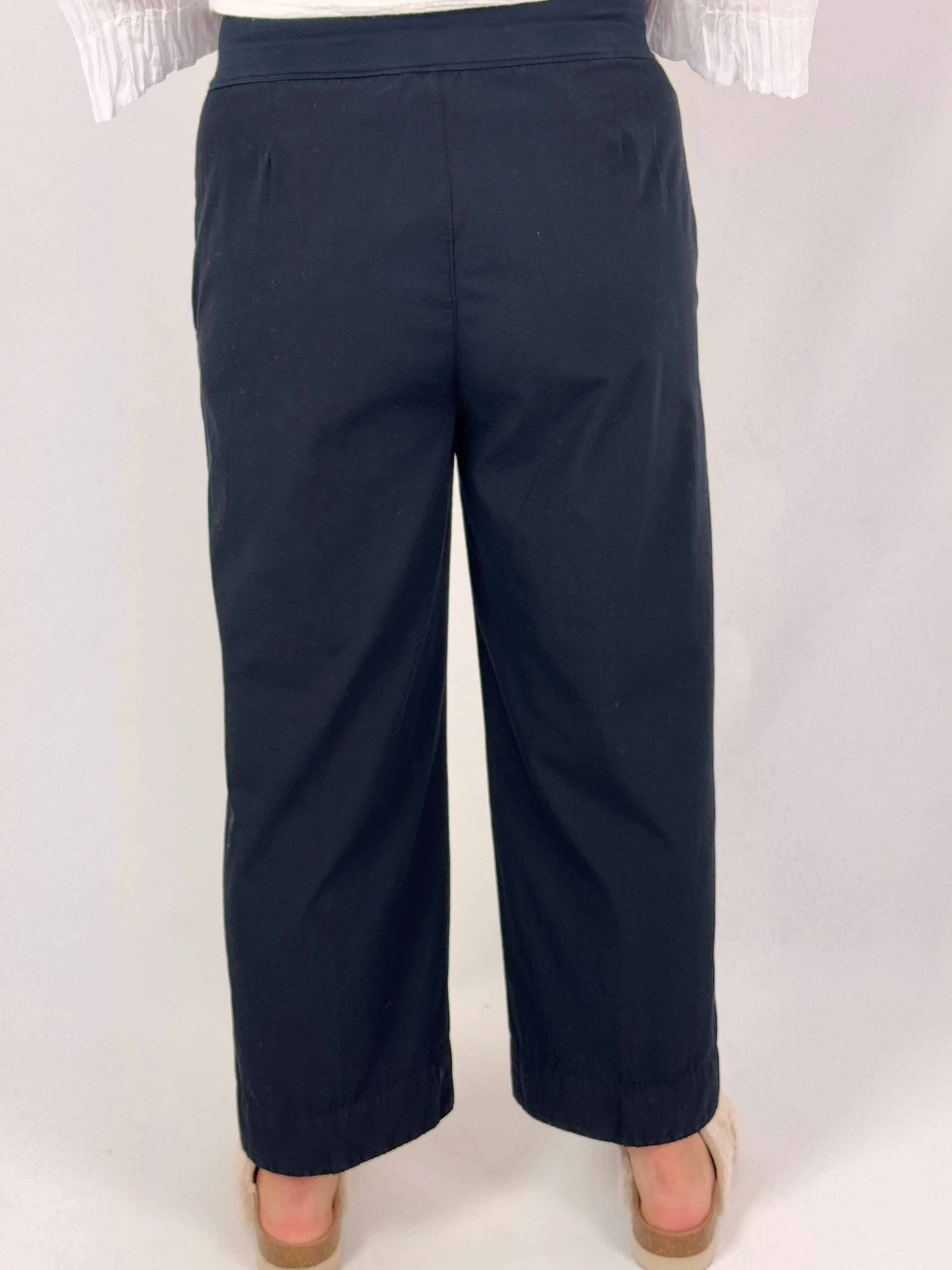 European Culture 07AU Trousers Navy
