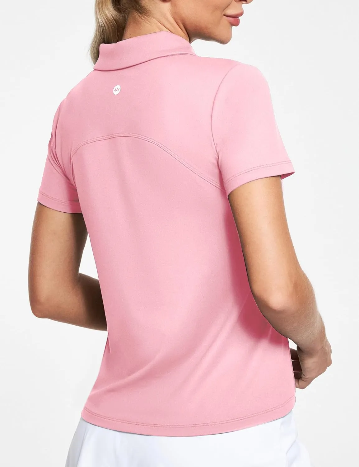 Ewedoos Womens Golf Shirts Breathable UPF 50  Sun Protection Polo Shirts for Women Dry fit Polos Short Sleeves