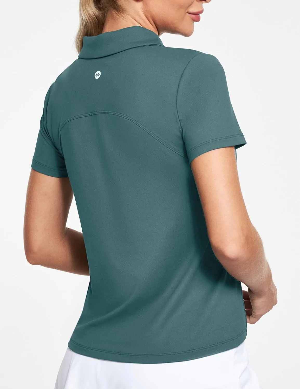 Ewedoos Womens Golf Shirts Breathable UPF 50  Sun Protection Polo Shirts for Women Dry fit Polos Short Sleeves