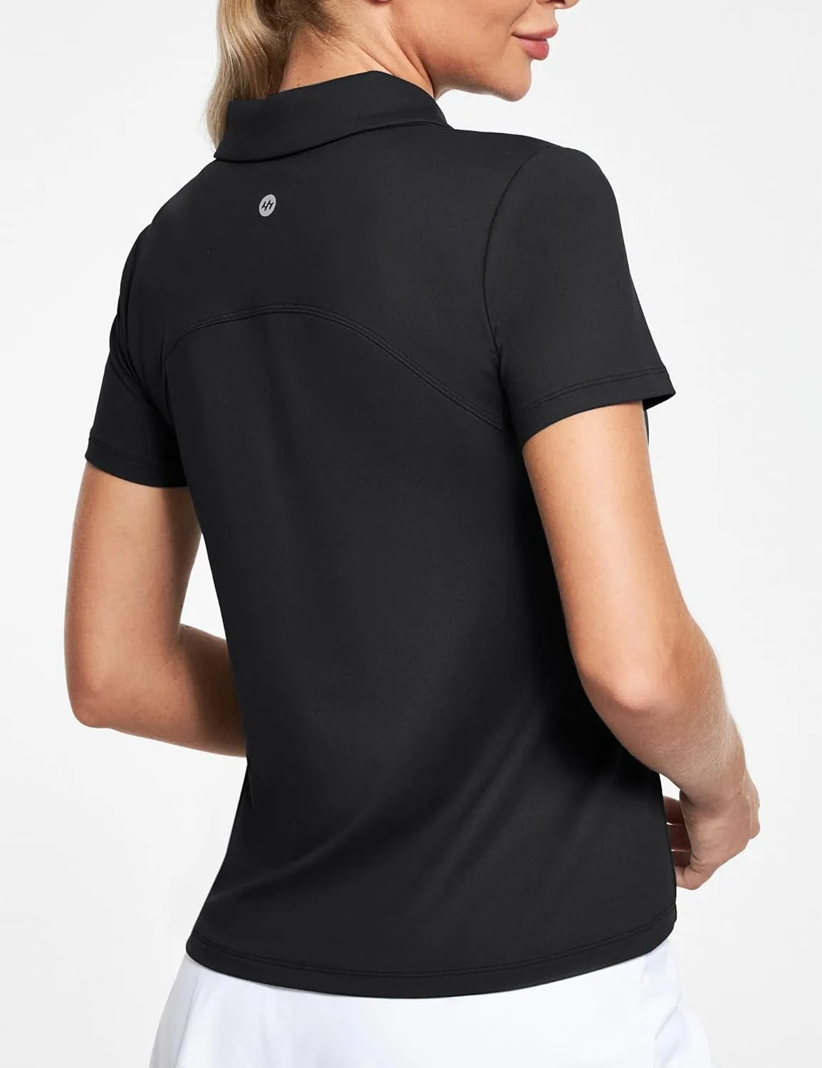 Ewedoos Womens Golf Shirts Breathable UPF 50  Sun Protection Polo Shirts for Women Dry fit Polos Short Sleeves